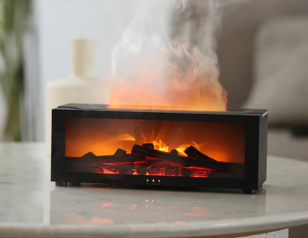 Humidificador "Eternal Flame" - Efecto Chimenea & Aromaterapia.